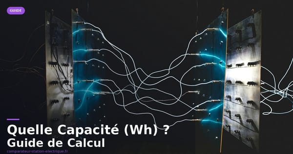 Quelle Capacité (Wh) Choisir pour une Station Électrique ?